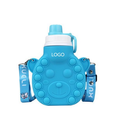 Fidget Pop Kids Water Bottle