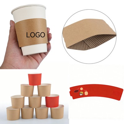 10-20 Oz. Kraft Paper Cup Sleeve