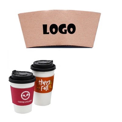 Eco-Friendly Paper Coffee Cup Sleeve