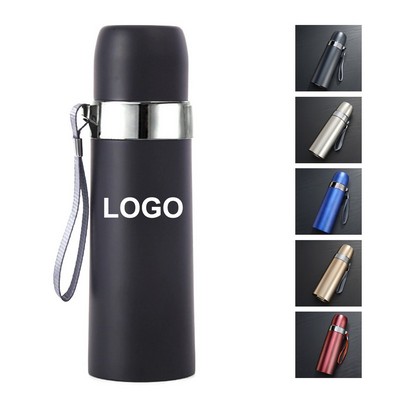 18 oz. Stainless Steel Vacuum Insulated Travel Bottle